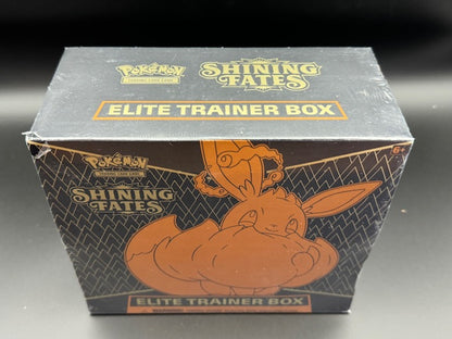 Pokemon Shining Fates Elite Trainer Box With 10 Booster Packs *Factory Sealed*