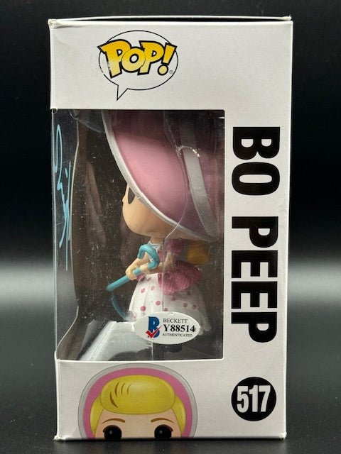 Annie Potts Signed Bo Peep Funko Pop 517 - Curators Corner LLC
