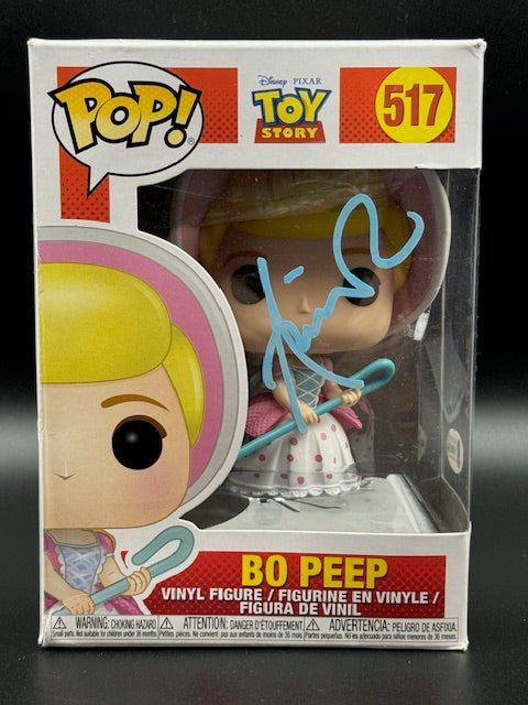 Annie Potts Signed Bo Peep Funko Pop 517 - Curators Corner LLC