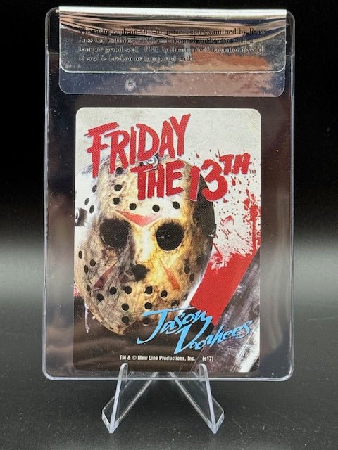 Ari Lehman Signed Friday the 13th 2 of Diamonds Playing Card - Curators Corner LLC