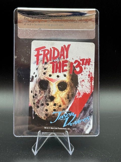 Ari Lehman Signed Friday the 13th 5 of Hearts Playing Card - Curators Corner LLC
