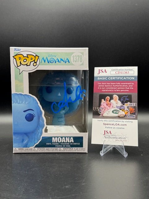 Auli'i Cravalho Signed "Moana" Moana #1378 Funko Pop! Vinyl Figure (JSA) - Curators Corner LLC