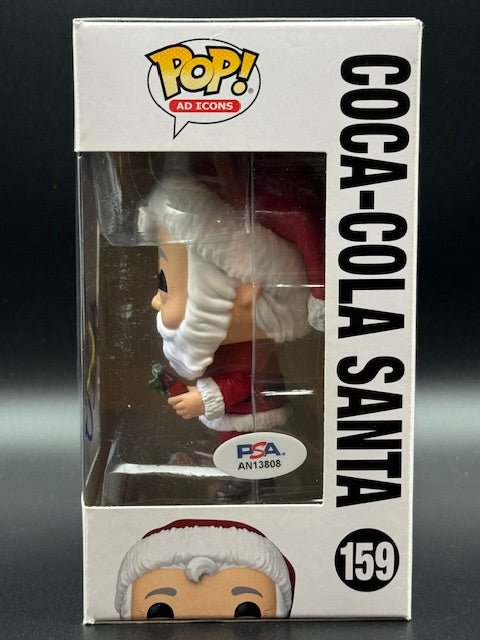 Billy Bob Thornton Signed Coca Cola Santa Funko Pop #159 - Curators Corner LLC