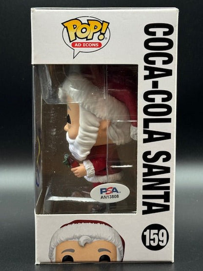 Billy Bob Thornton Signed Coca Cola Santa Funko Pop #159 - Curators Corner LLC