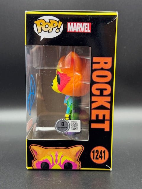 Bradley Cooper Signed Marvel Studios Guardians of the Galaxy Vol. III Rocket Funko Pop #1241 - Curators Corner LLC