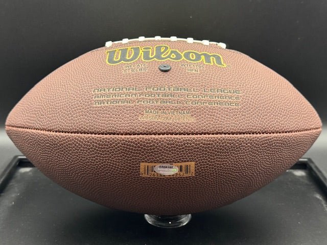 Charlie Joiner Signed and Inscribed Football - Curators Corner LLC