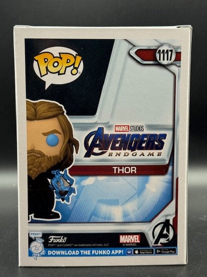 Chris Hemsworth Signed "Avengers Endgame" #1117 Thor Bobble - Head Funko Pop! Vinyl Figure (ACOA) - Curators Corner LLC