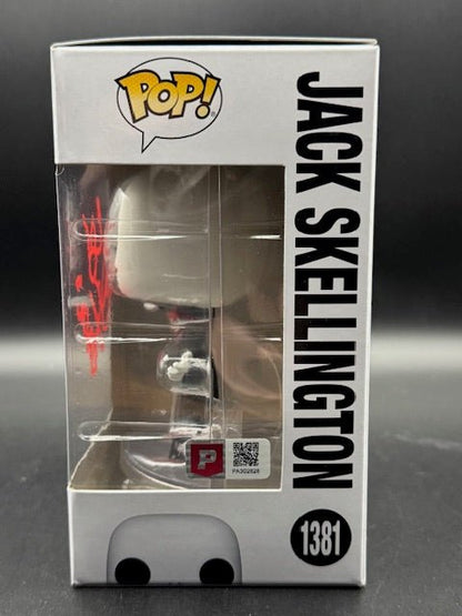 Chris Sarandon Signed "Nightmare Before Christmas" Jack Skellington #1381 Funko! - Curators Corner LLC