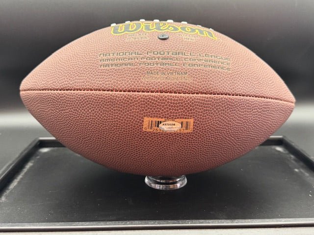 Corey Schlesinger Signed and Inscribed Football - Curators Corner LLC