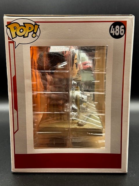 Daniel Logan Signed Star Wars Boba Fett and Fennec on Throne Funko Pop #486 - Curators Corner LLC