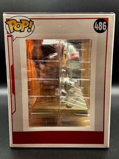 Daniel Logan Signed Star Wars Boba Fett and Fennec on Throne Funko Pop #486 - Curators Corner LLC