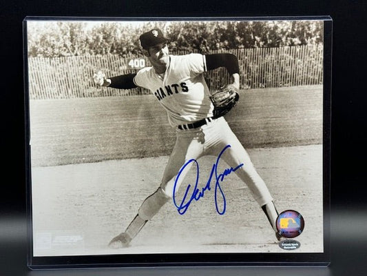 Dave Kingman Signed Giants 8x10 Photo - Curators Corner LLC
