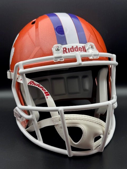 DJ Uiagalelei Signed Full Sized Clemson Speed Replica Helmet - Curators Corner LLC