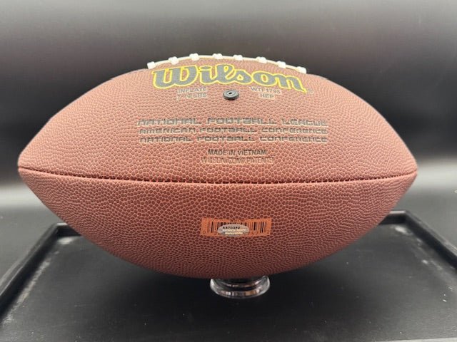 Dwight Stephenson Signed and Inscribed Football - Curators Corner LLC
