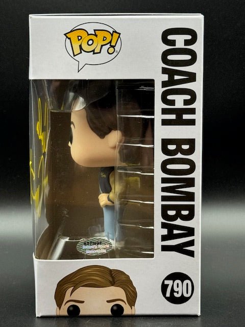 Emilio Estevez Signed The Might Ducks Coach Bombay Funko Pop #790 - Curators Corner LLC