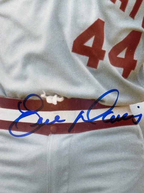 Eric Davis Signed 8x10 Photograph - Curators Corner LLC