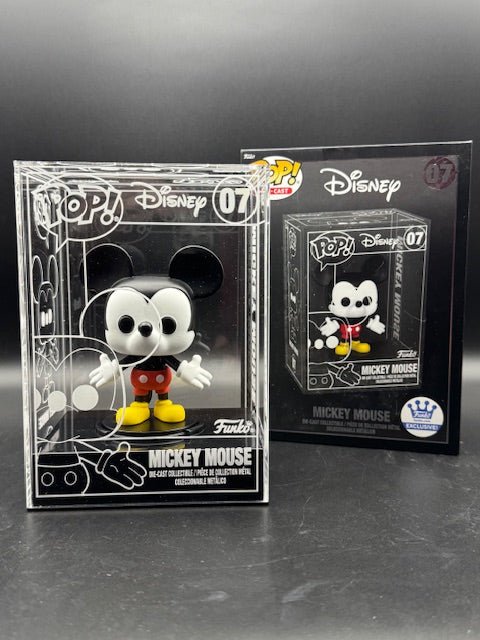 Funko Pop! Diecast: Disney - Mickey Mouse - Funko (Exclusive) #07 - Curators Corner LLC