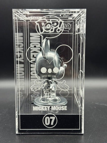 Funko Pop! Diecast: Disney - Mickey Mouse - Funko (Exclusive) #07 LIMITED CHASE - Curators Corner LLC