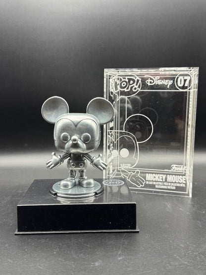 Funko Pop! Diecast: Disney - Mickey Mouse - Funko (Exclusive) #07 LIMITED CHASE - Curators Corner LLC