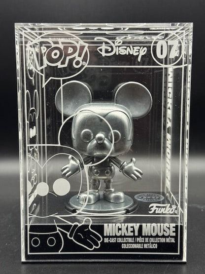 Funko Pop! Diecast: Disney - Mickey Mouse - Funko (Exclusive) #07 LIMITED CHASE - Curators Corner LLC