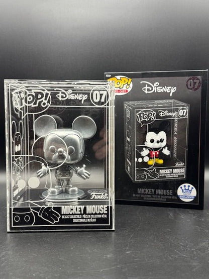 Funko Pop! Diecast: Disney - Mickey Mouse - Funko (Exclusive) #07 LIMITED CHASE - Curators Corner LLC