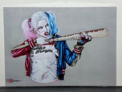 Harley Quinn Limited Edition 28/50 Art Print by Thang Nguyen - Curators Corner LLC