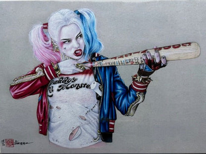 Harley Quinn Limited Edition 28/50 Art Print by Thang Nguyen - Curators Corner LLC