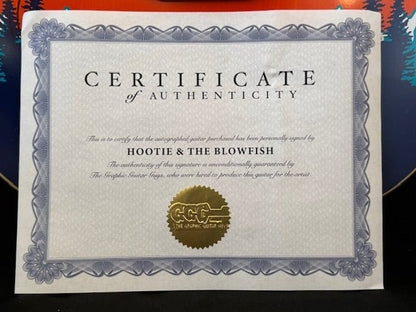 Hootie and the Blowfish Signed Epiphone Acoustic Guitar - Curators Corner LLC