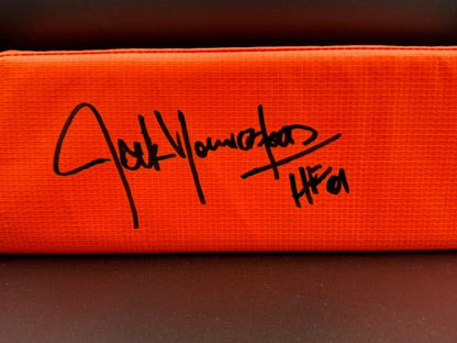 Jack Youngblood Signed and Inscribed End Zone Pylon - Curators Corner LLC
