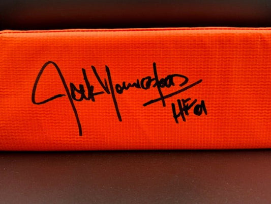 Jack Youngblood Signed and Inscribed End Zone Pylon - Curators Corner LLC
