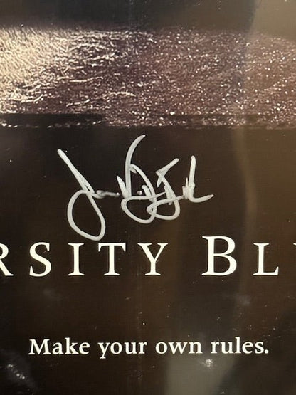 James Van Der Beek Signed Varsity Blues Movie Poster 11x17 - Curators Corner LLC