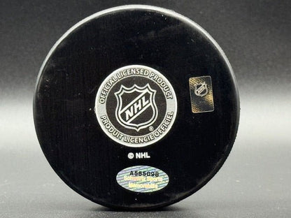 Jeremy Roenick Signed and Inscribed Hocky Puck - Curators Corner LLC