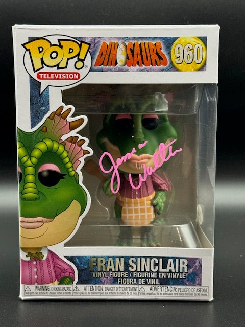 Jessica Walter Signed Fran Sinclair Funko Pop #960 - Curators Corner LLC