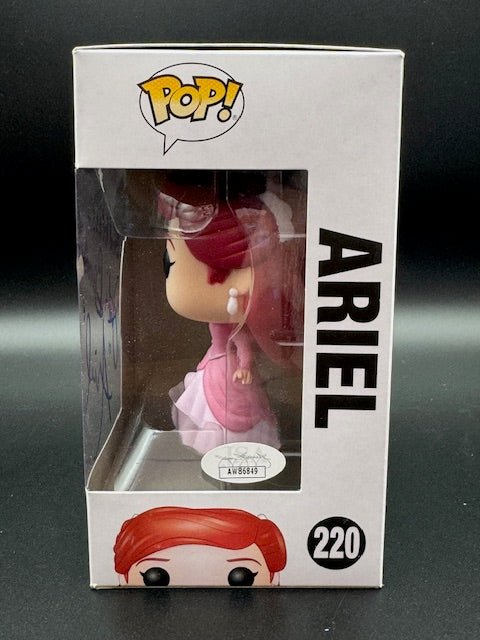 Jodi Benson Signed and Inscribed Disney Ariel Funko Pop #220 - Curators Corner LLC