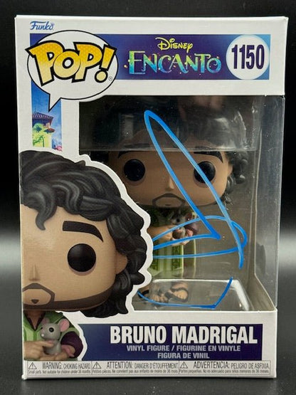 John Leguizamo Signed Bruno Madrigal Funko Pop #1150 - Curators Corner LLC
