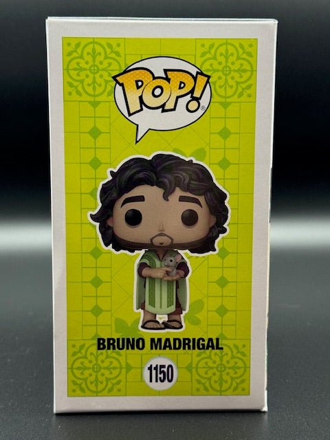 John Leguizamo Signed Bruno Madrigal Funko Pop #1150 - Curators Corner LLC