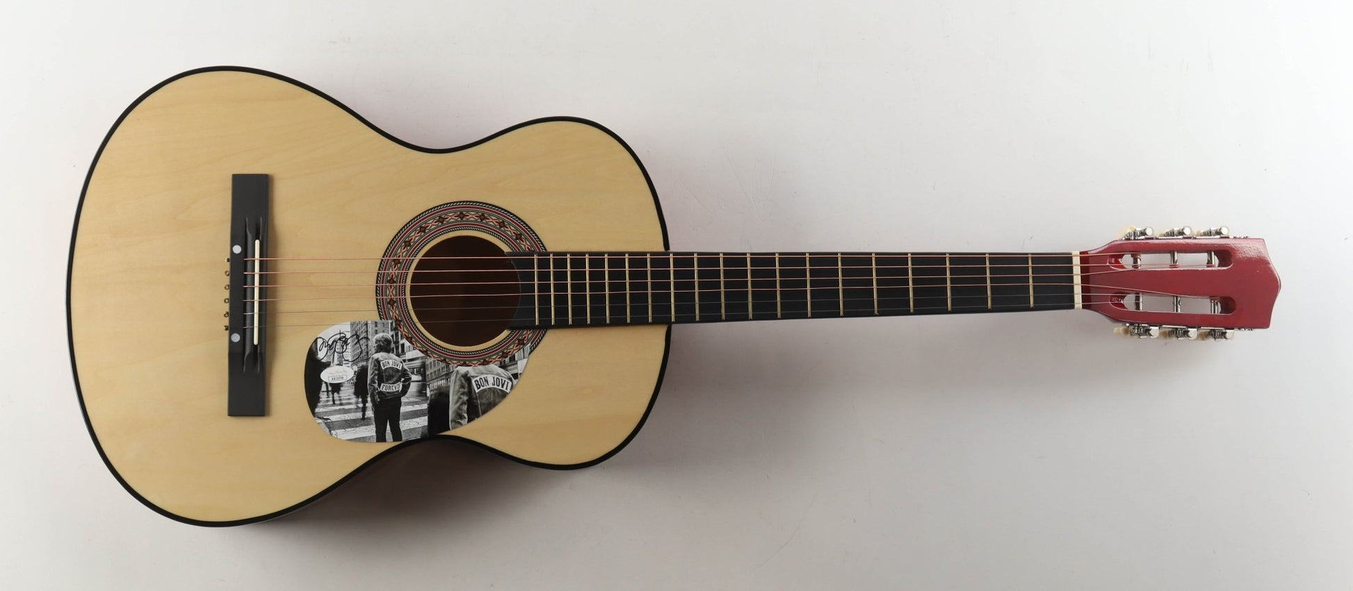 Jon Bon Jovi Signed 38" Acoustic Guitar (JSA) - Curators Corner LLC
