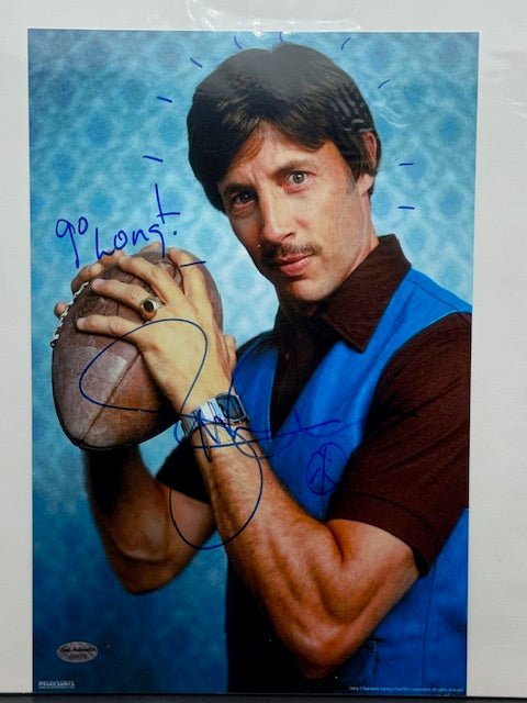 Jon Gries (Uncle Rico) Signed and Inscribed Photograph 8x12 - Curators Corner LLC