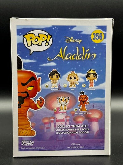 Jonathan Freeman Signed Red Jafar Funko Pop #356 - Curators Corner LLC