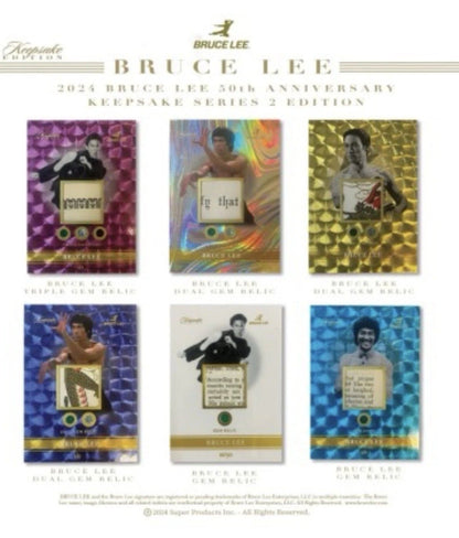 Keepsake Bruce Lee Collection Series 2 Hobby Box (Super Break 2025) - Curators Corner LLC