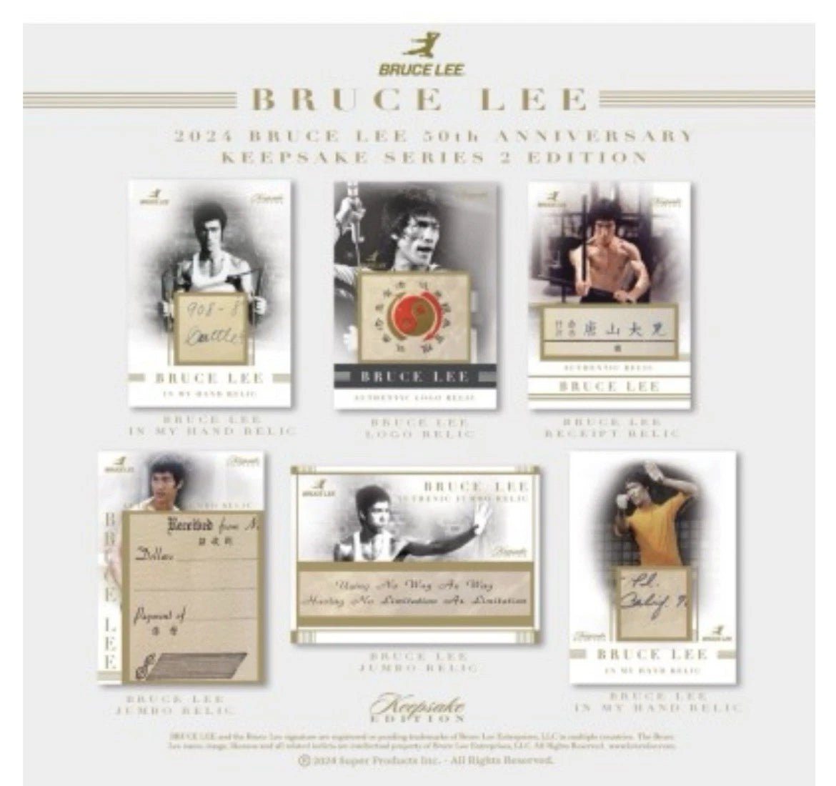 Keepsake Bruce Lee Collection Series 2 Hobby Box (Super Break 2025) - Curators Corner LLC