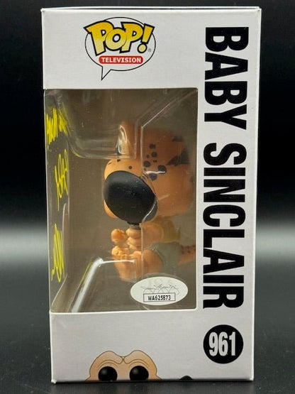Kevin Clash Signed Baby Sinclair Funko Pop #961 - Curators Corner LLC