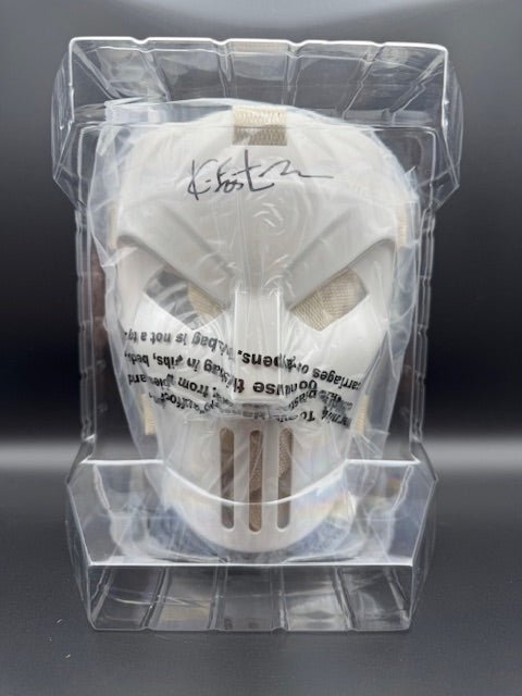 Kevin Eastman Signed NECA TMNT Casey Jones Mask - Curators Corner LLC
