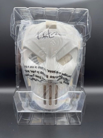 Kevin Eastman Signed NECA TMNT Casey Jones Mask - Curators Corner LLC