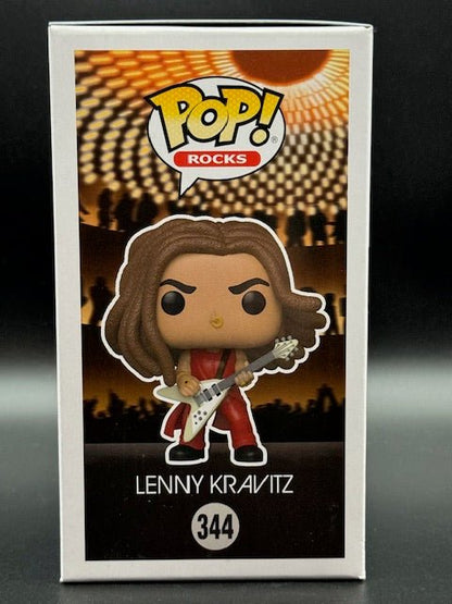 Lenny Kravitz Signed Pop Rocks Lenny Kravitz Funko Pop #344 - Curators Corner LLC