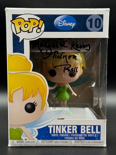 Margaret Kerry Signed Tinkerbell Funko Pop #10 - Curators Corner LLC