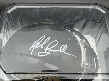 Mark Brunell Signed Jaguars Throwback Mini Speed Helmet - Curators Corner LLC