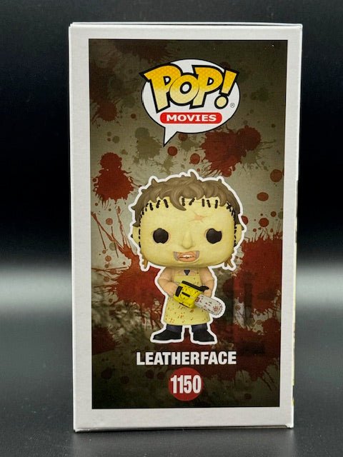 Mark Burnham Signed Leatherface Funko Pop 1150 - Curators Corner LLC