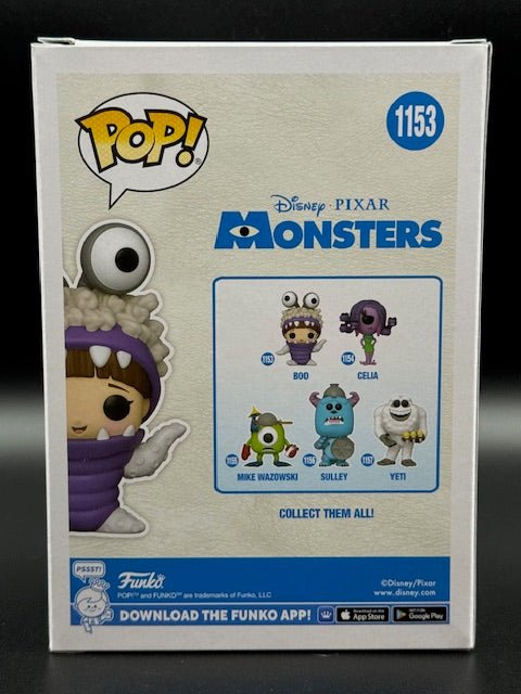 Mary Gibbs Signed and Inscribed Boo Funko Pop #1153 Blue Signature - Curators Corner LLC