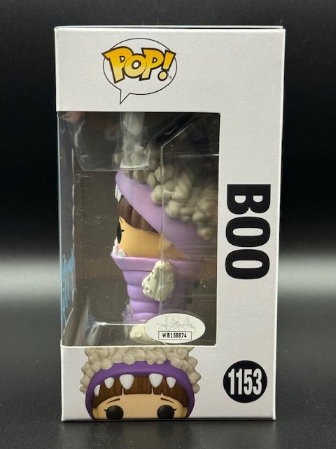 Mary Gibbs Signed and Inscribed Boo Funko Pop #1153 Blue Signature - Curators Corner LLC
